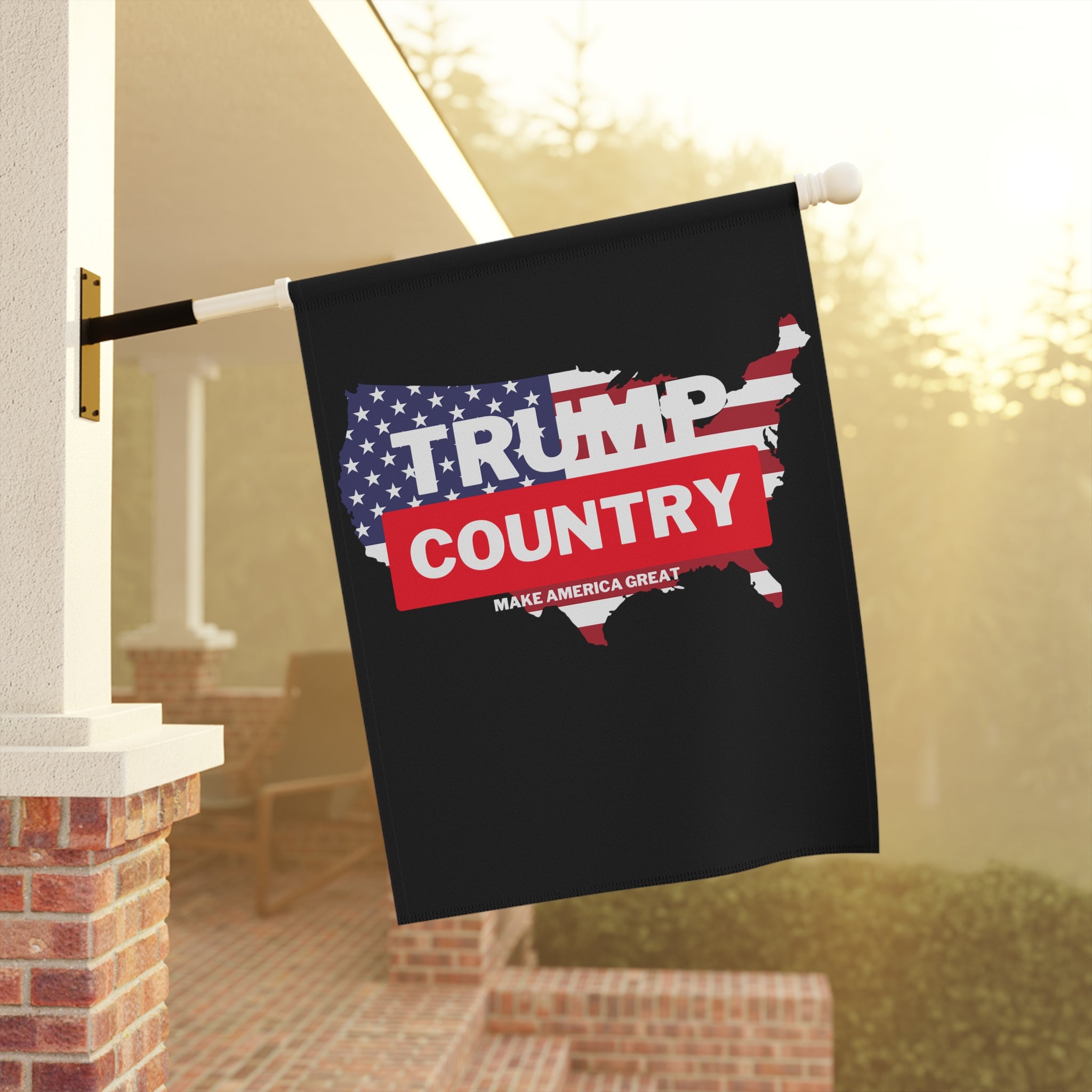 Trump Country Garden & House Flag