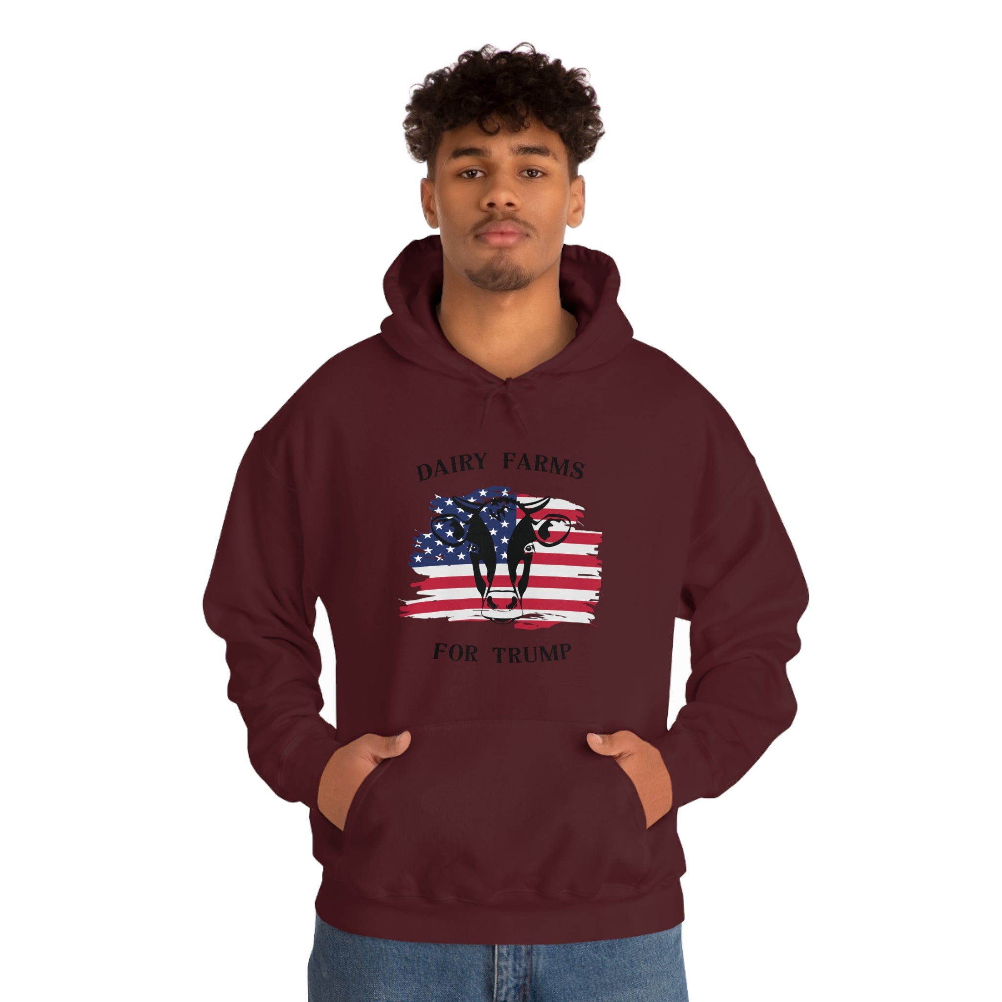 Dairy Farms For Trump Hoodie