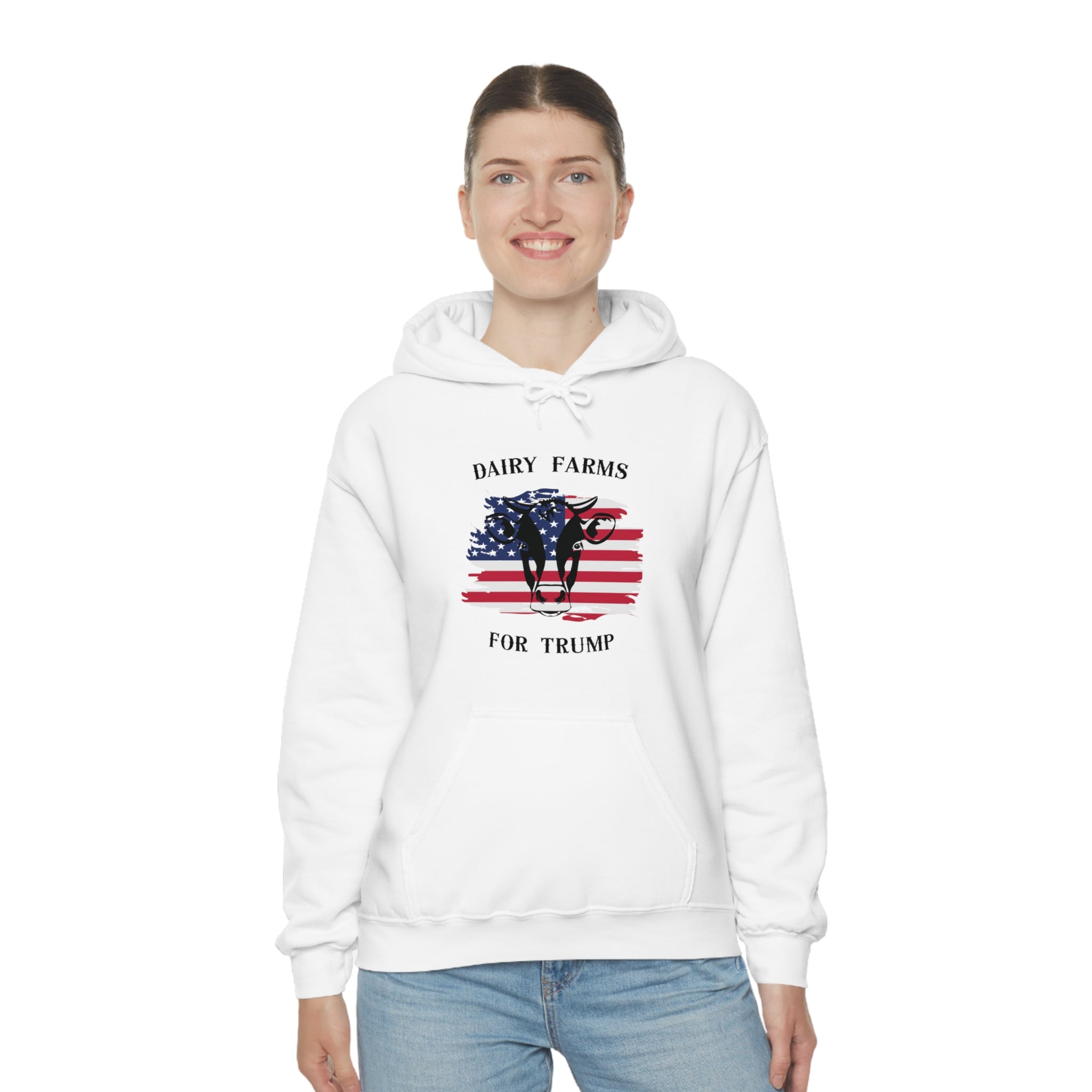 Dairy Farms For Trump Hoodie