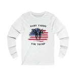 Dairy Farms For Trump Long Sleeve T-shirt