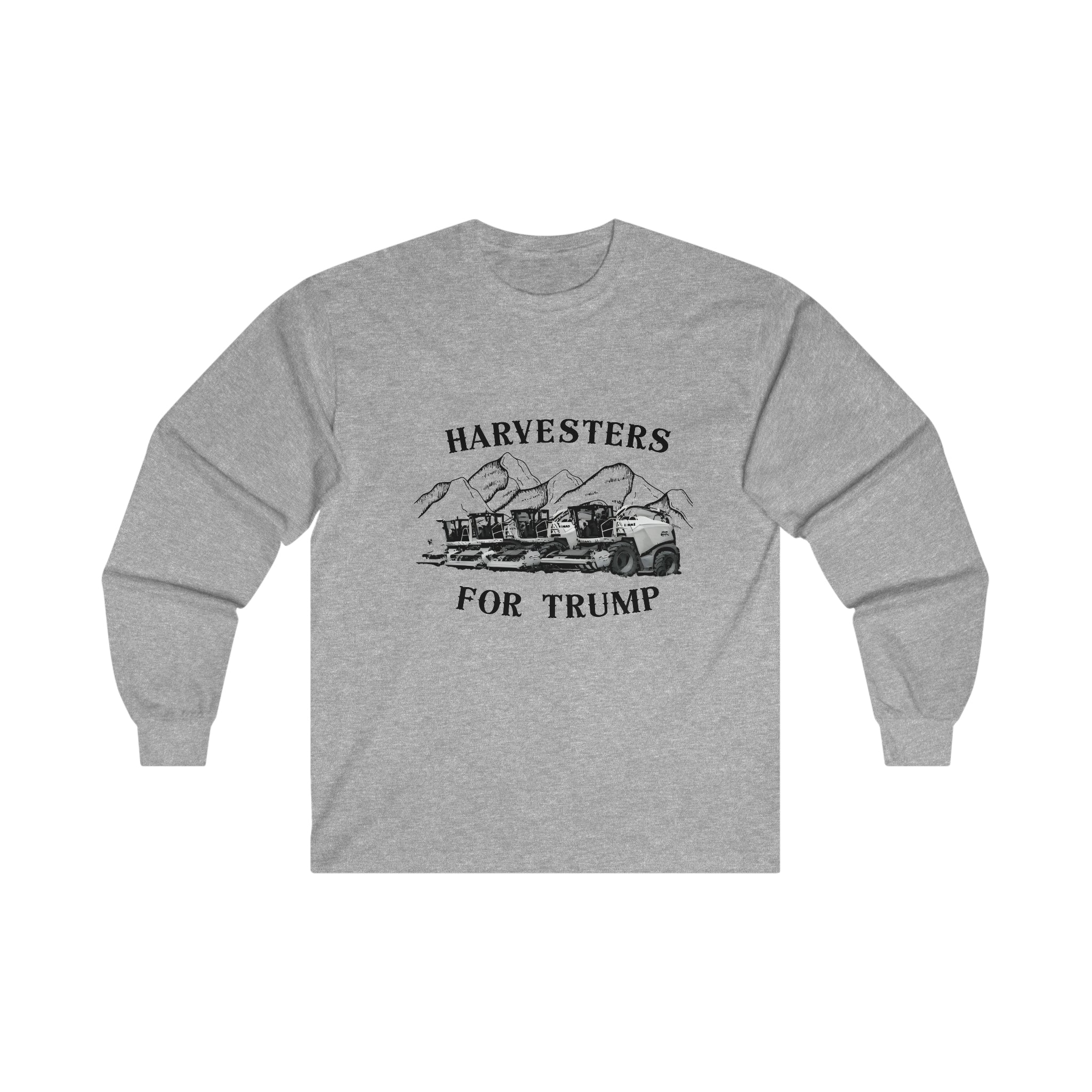 Harvesters For Trump Long Sleeve T-shirt