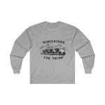 Harvesters For Trump Long Sleeve T-shirt