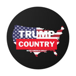 Trump Country Round Vinyl Stickers