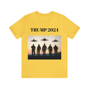 Trump 2024 Military T-shirt