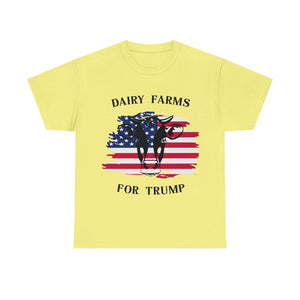 Dairy farms For Trump T-shirt