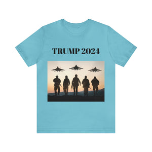 Trump 2024 Military T-shirt