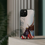 Eagle American Flag Clear Cases