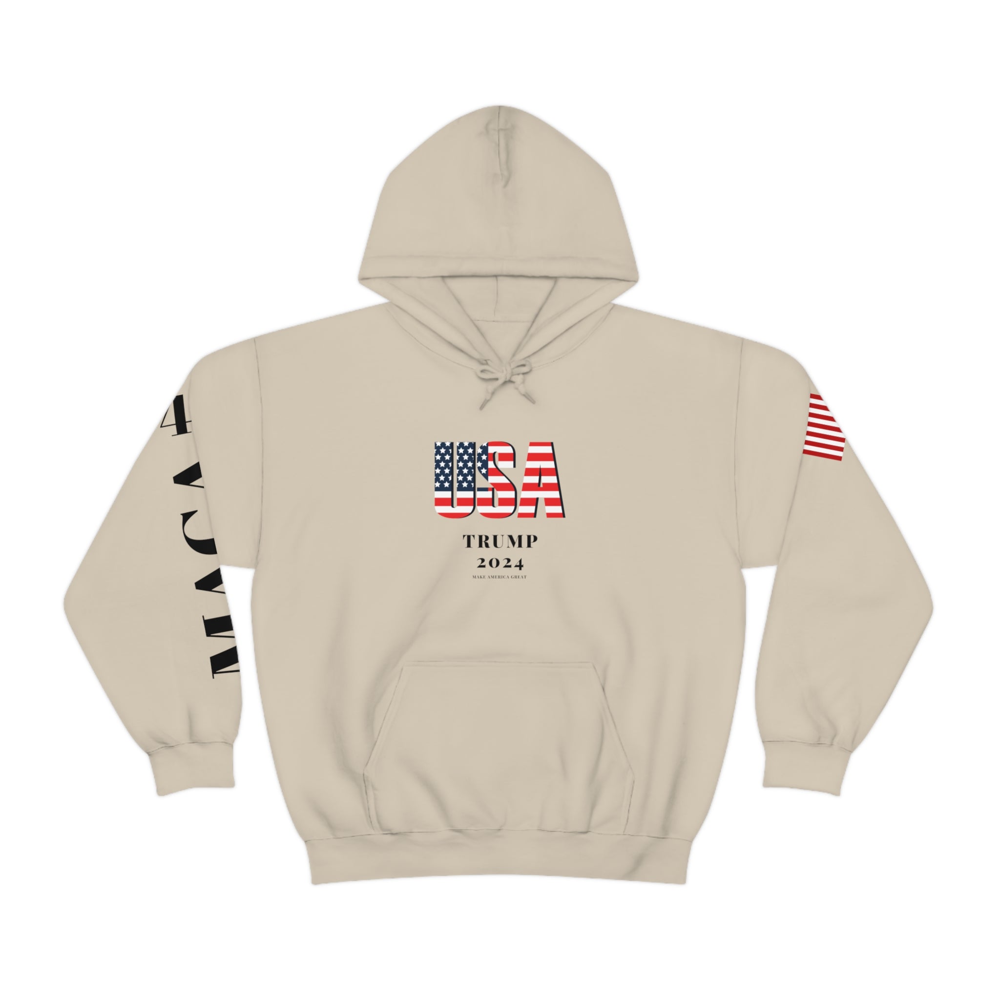 USA Trump 2024 Eagle Hoodie