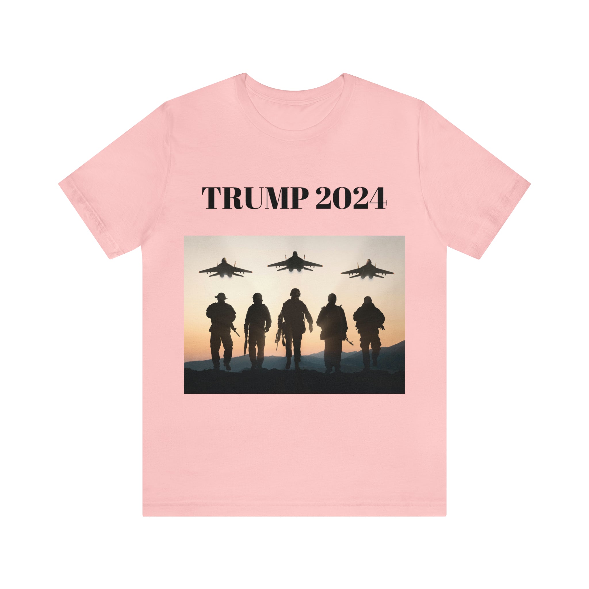 Trump 2024 Military T-shirt