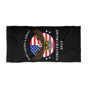 ForeverTrump2024 Beach Towel