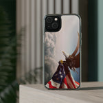 Eagle American Flag Clear Cases