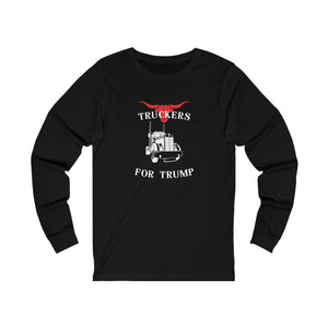 Truckers For Trump Long Sleeve