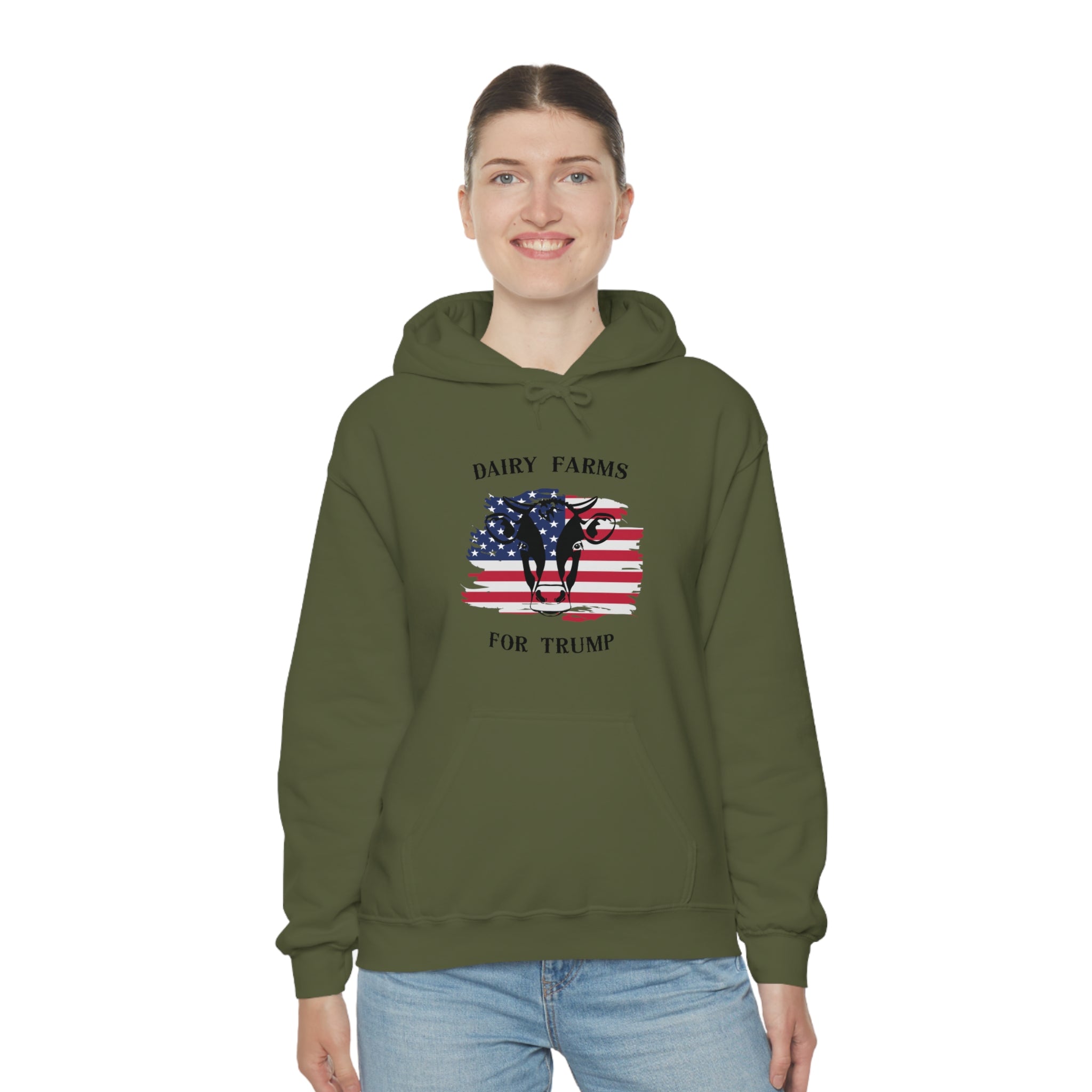 Dairy Farms For Trump Hoodie