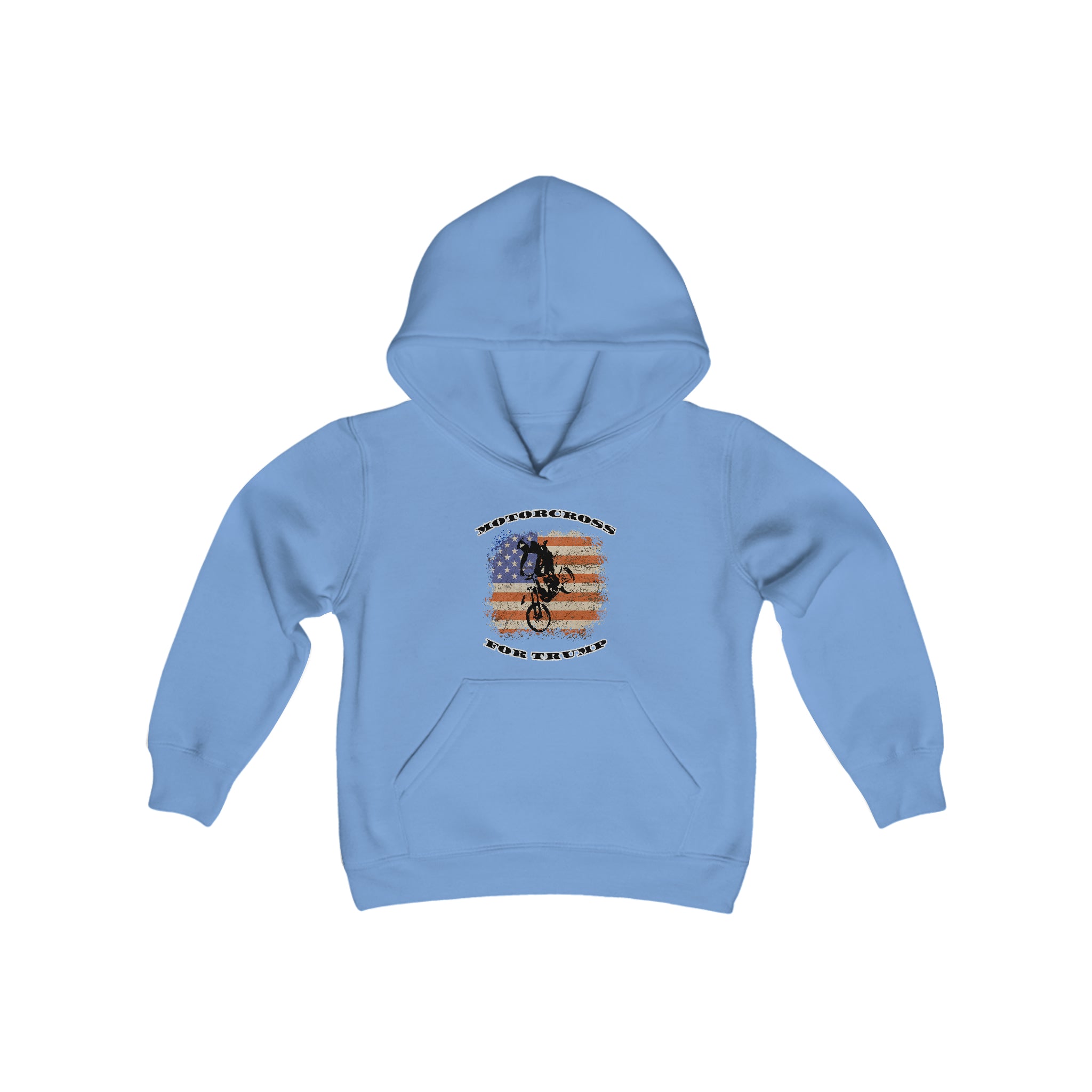 Motorcross For Trump Kids Hoodie