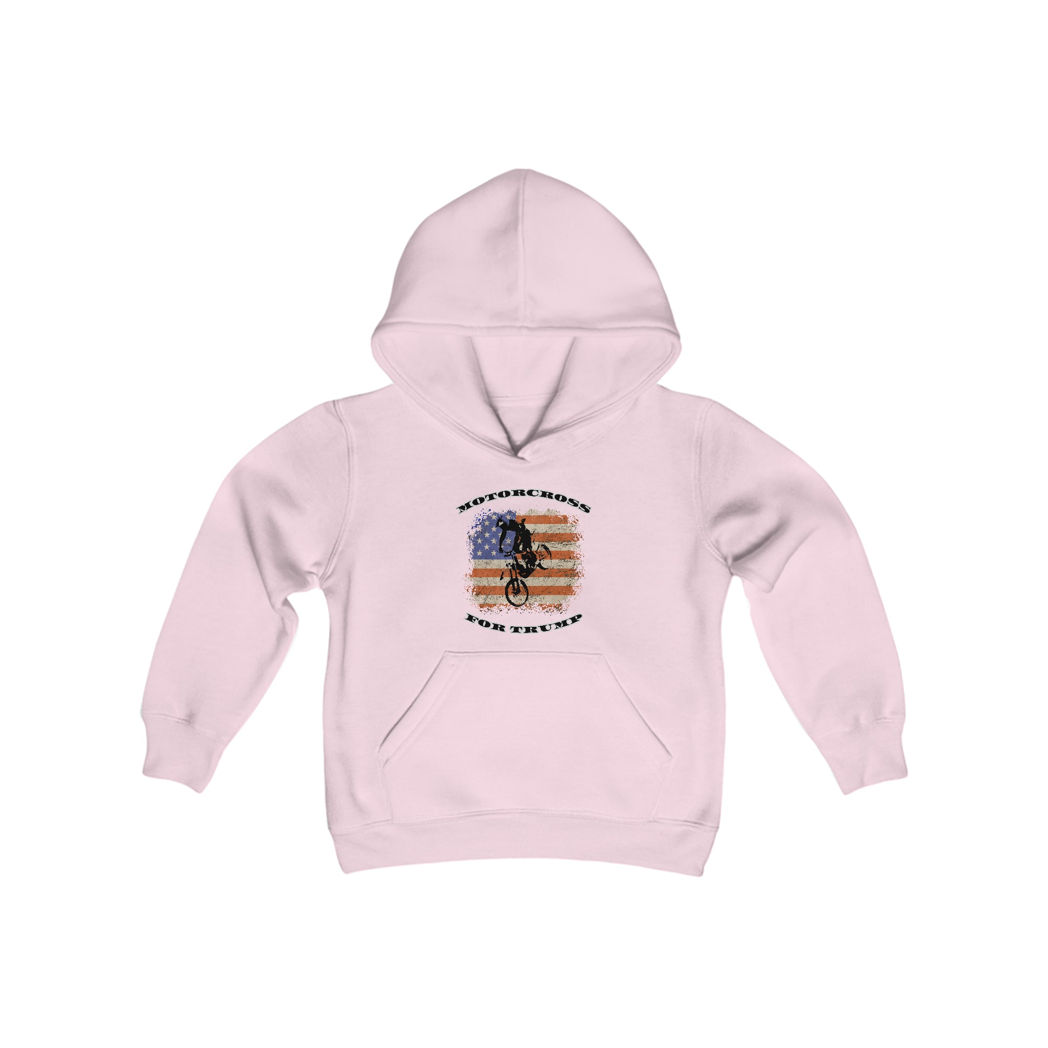 Motorcross For Trump Kids Hoodie