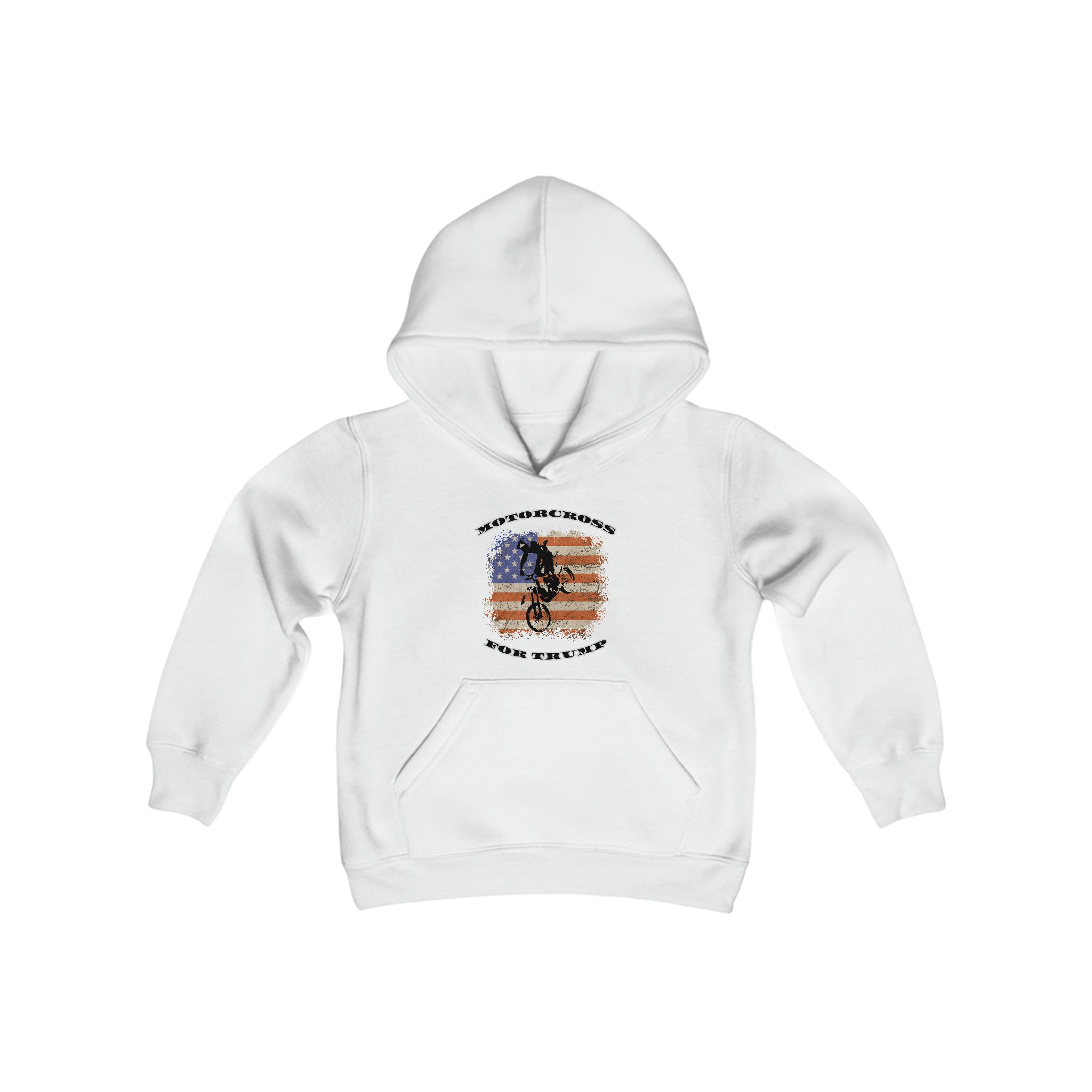 Motorcross For Trump Kids Hoodie