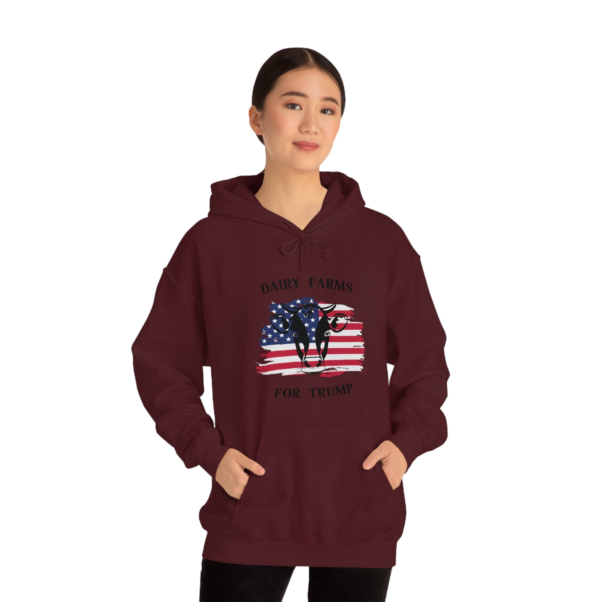 Dairy Farms For Trump Hoodie