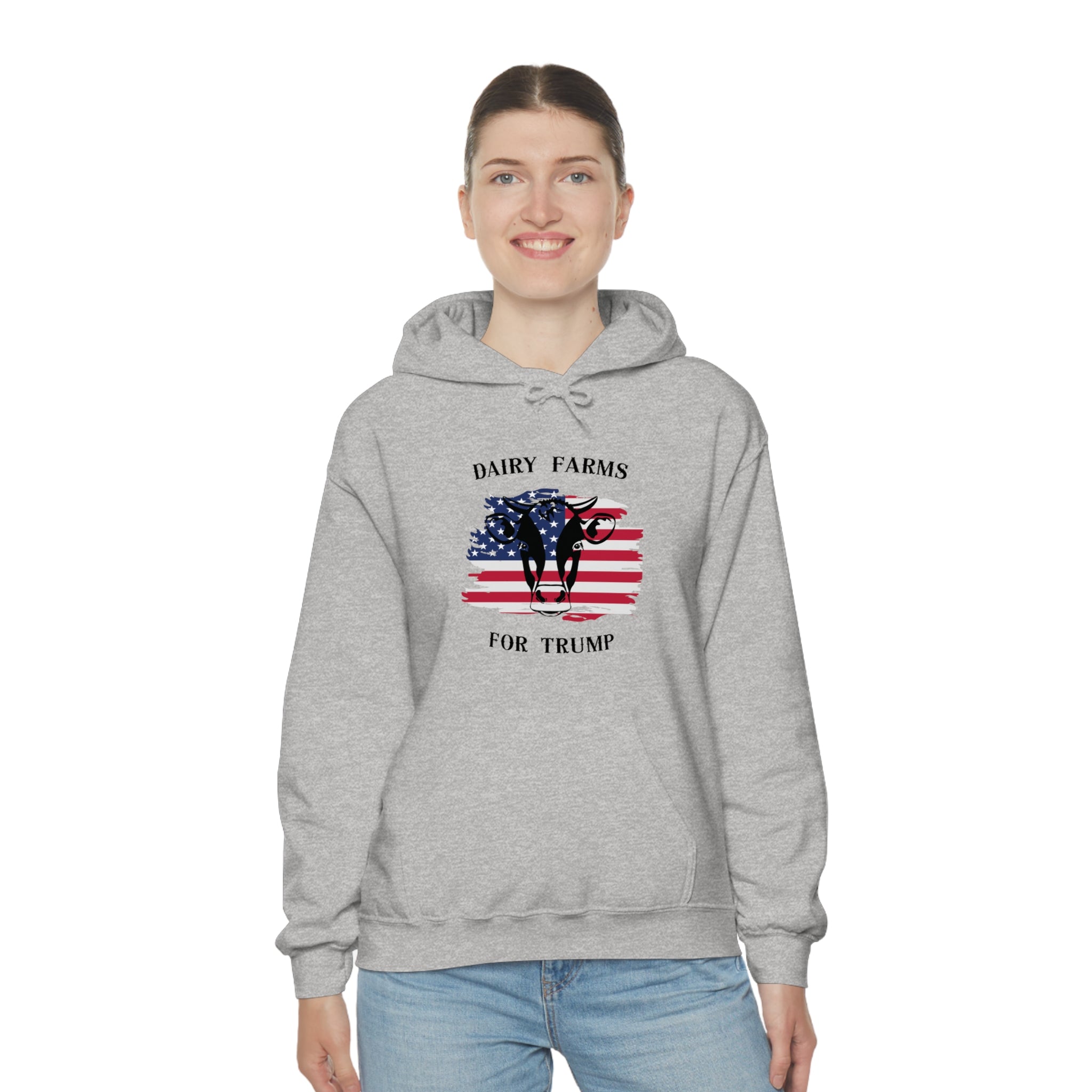 Dairy Farms For Trump Hoodie