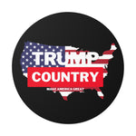 Trump Country Round Vinyl Stickers