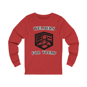 Welders For Trump Long Sleeve T-shirt