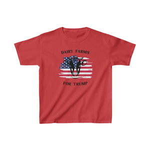 Dairy Farms For Trump Kids T-shirt