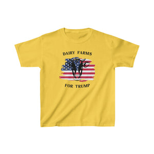 Dairy Farms For Trump Kids T-shirt