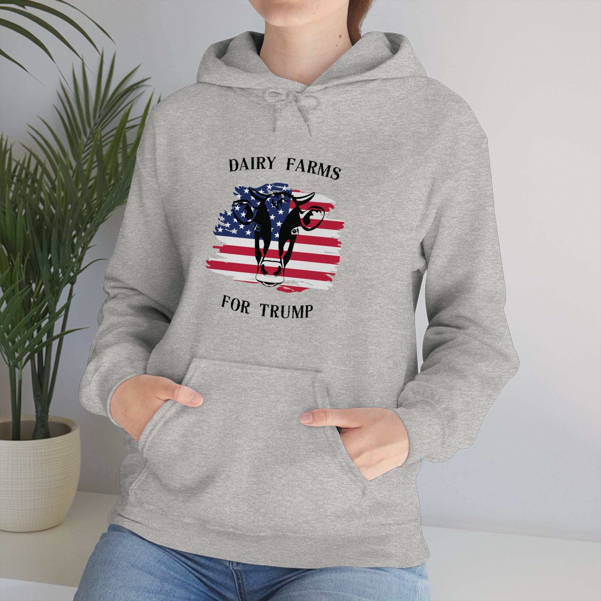 Dairy Farms For Trump Hoodie