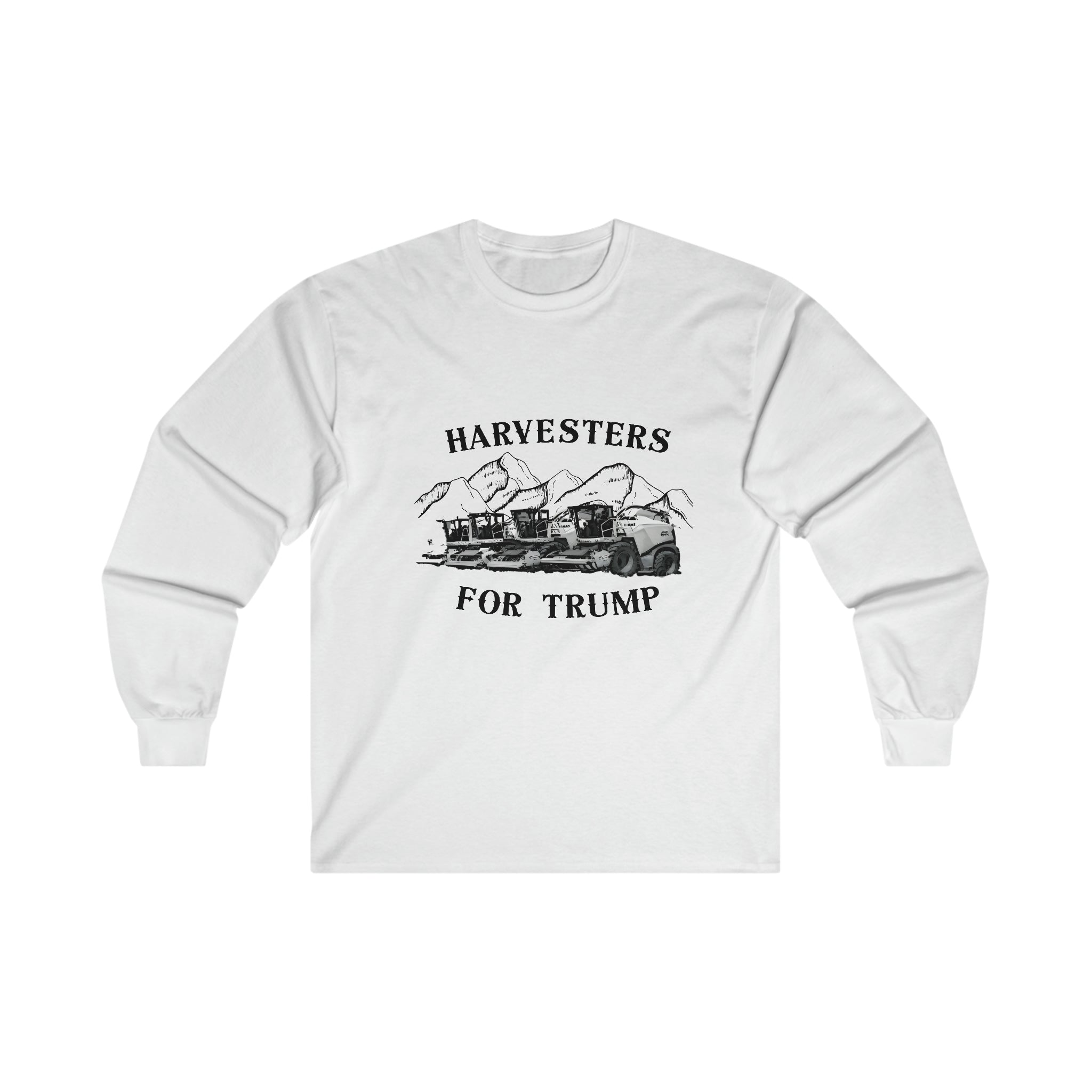 Harvesters For Trump Long Sleeve T-shirt