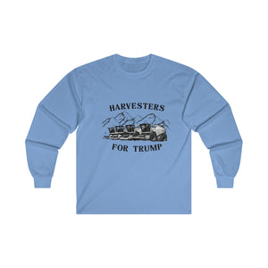 Harvesters For Trump Long Sleeve T-shirt