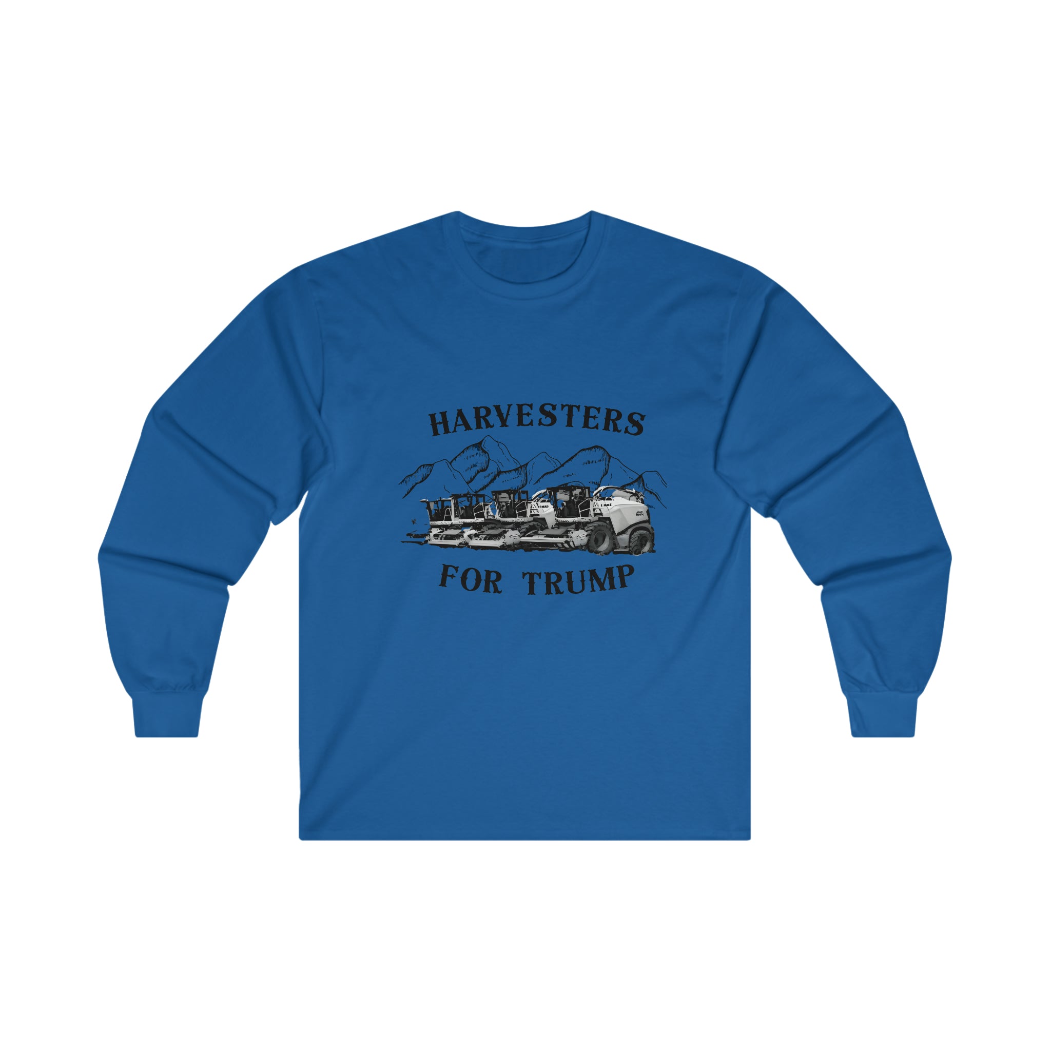 Harvesters For Trump Long Sleeve T-shirt