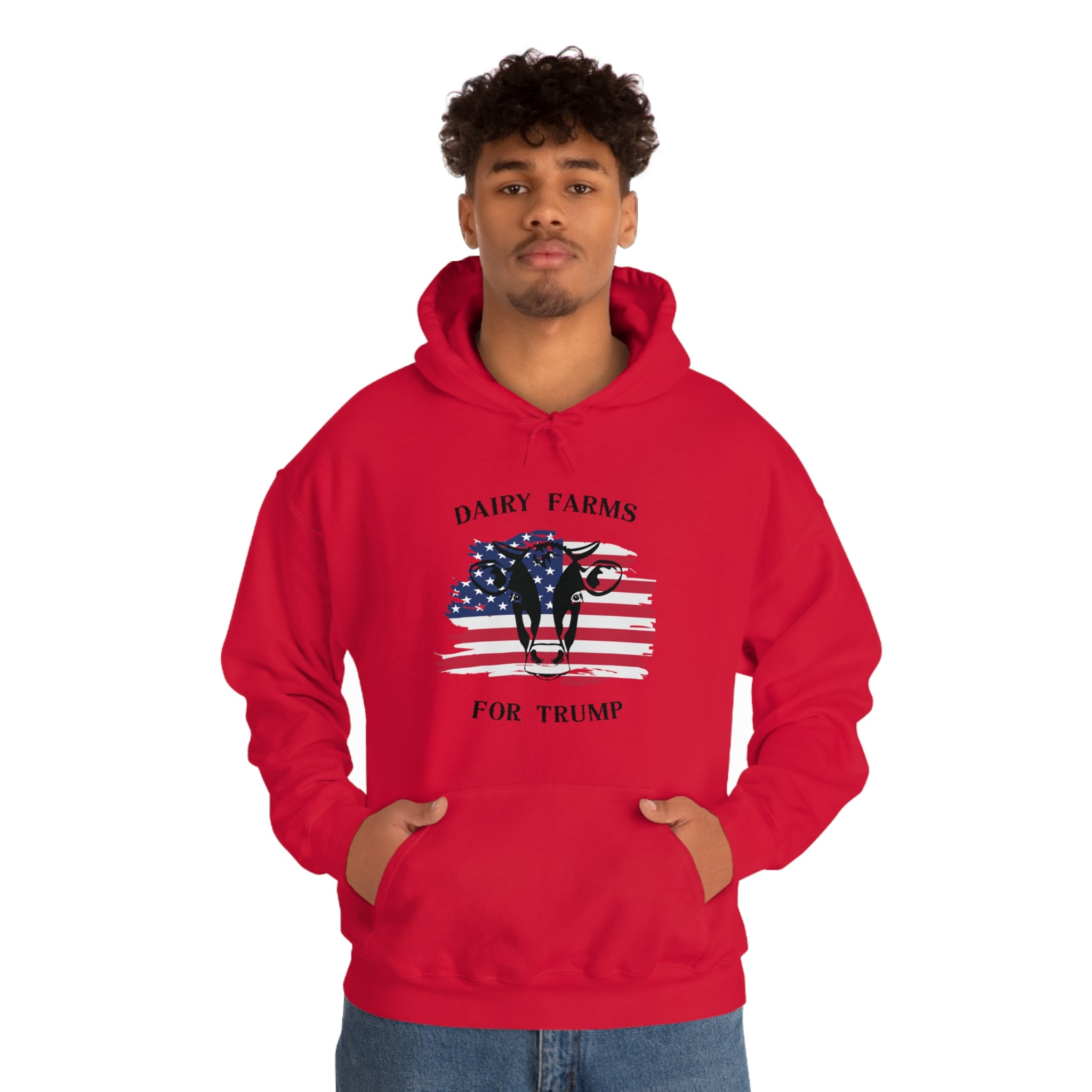 Dairy Farms For Trump Hoodie