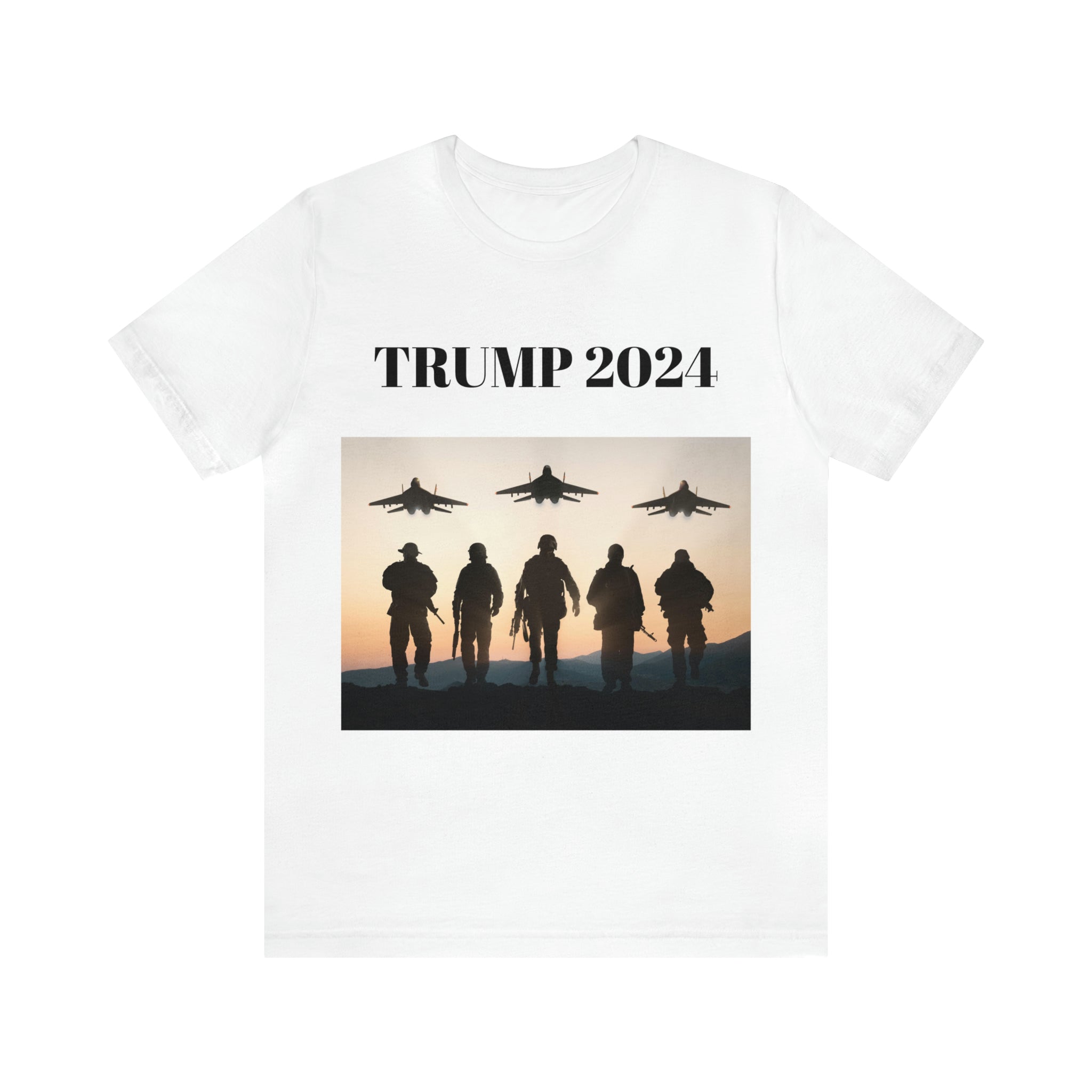 Trump 2024 Military T-shirt