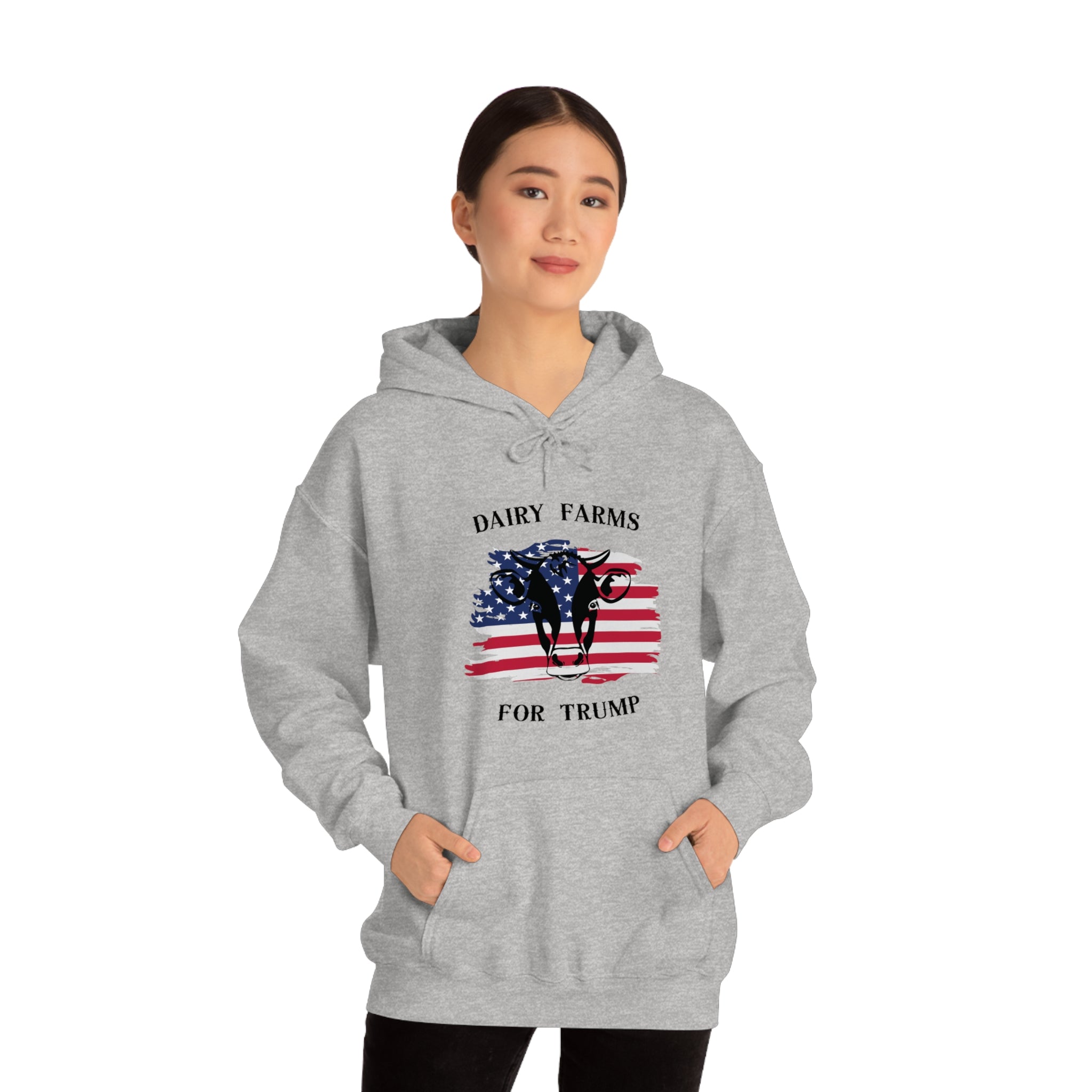 Dairy Farms For Trump Hoodie