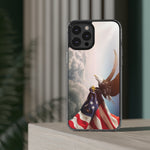 Eagle American Flag Clear Cases