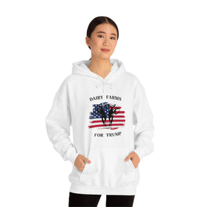 Dairy Farms For Trump Hoodie