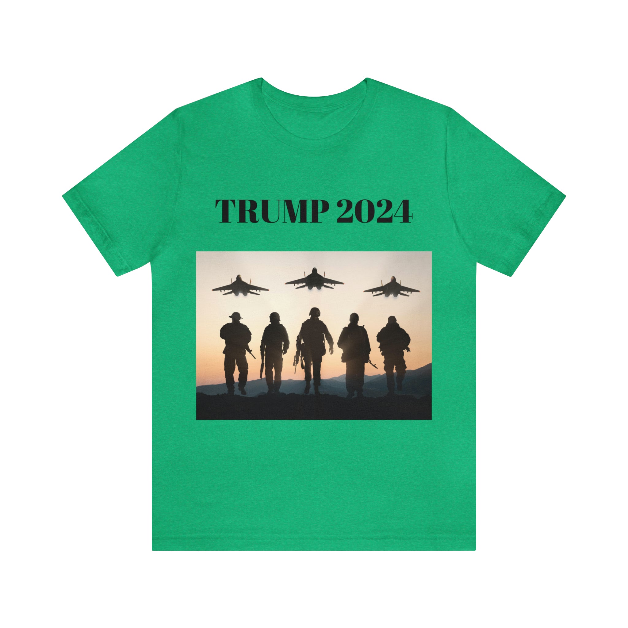 Trump 2024 Military T-shirt