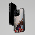 Eagle American Flag Clear Cases