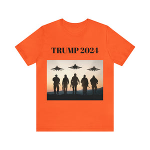 Trump 2024 Military T-shirt