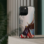 Eagle American Flag Clear Cases