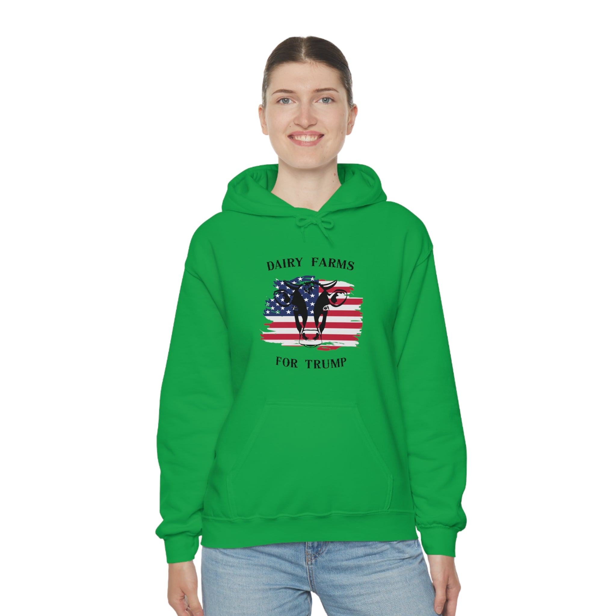 Dairy Farms For Trump Hoodie