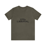 0% Liberal T-shirt