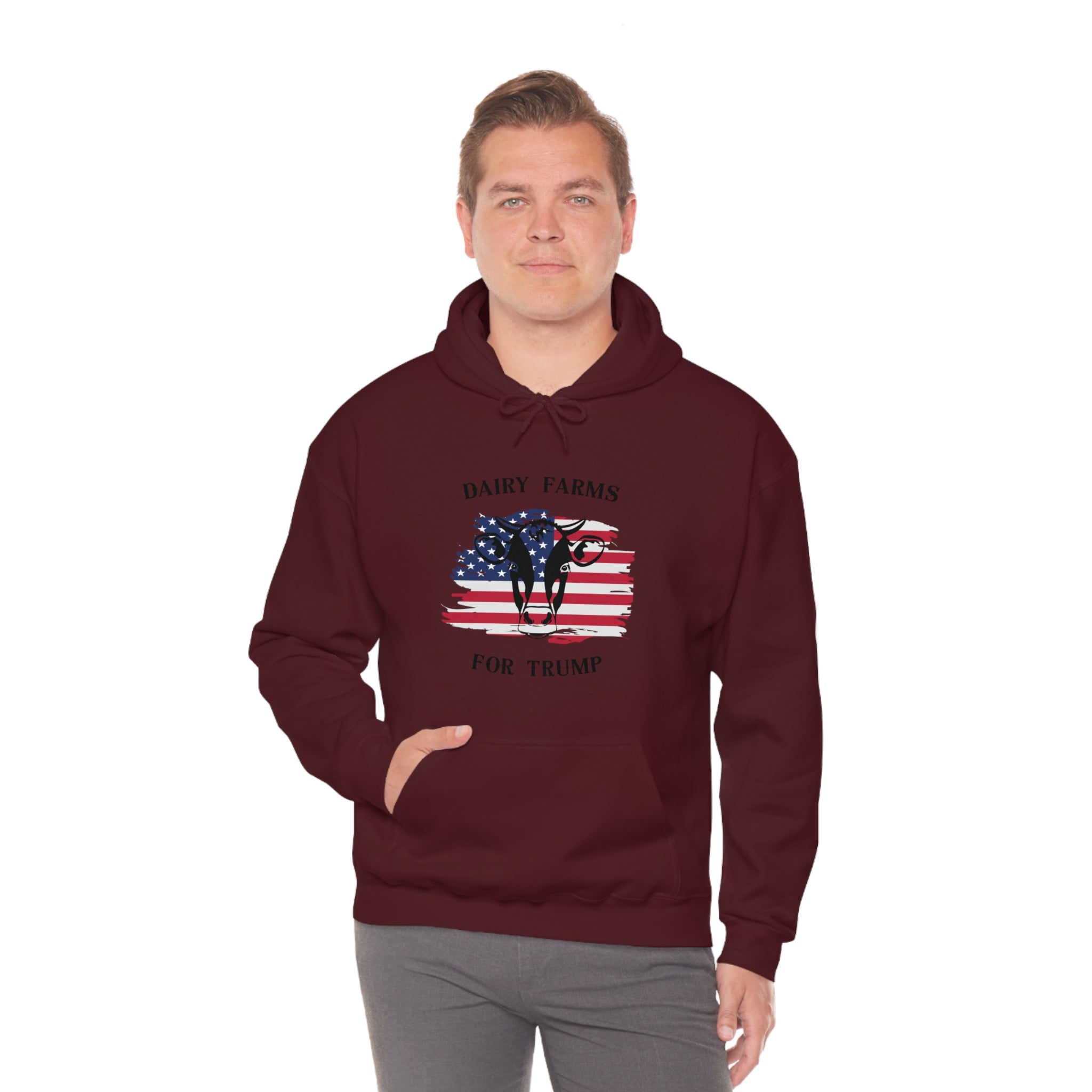 Dairy Farms For Trump Hoodie