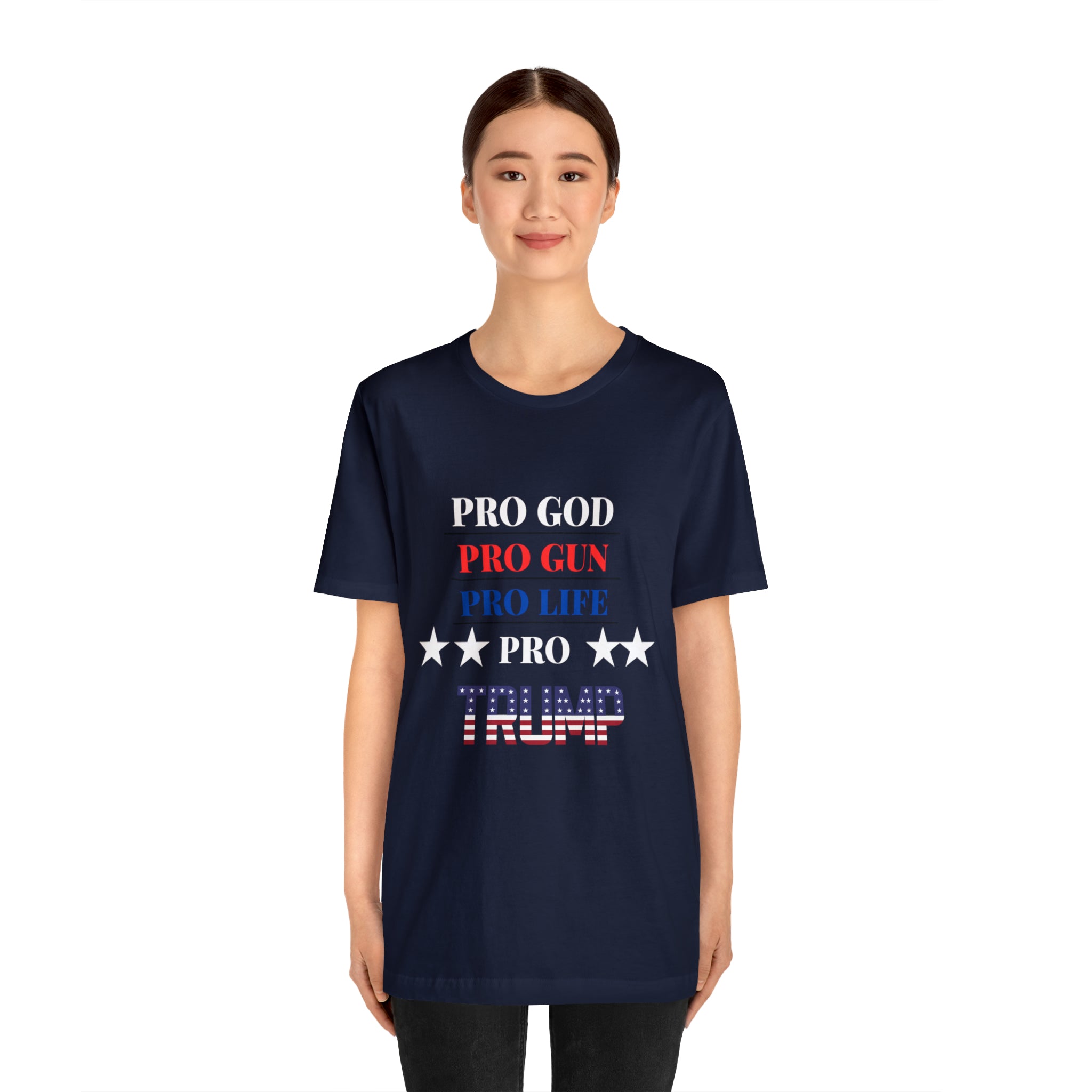 Pro God Pro Gun Pro life Pro Trump T-shirt