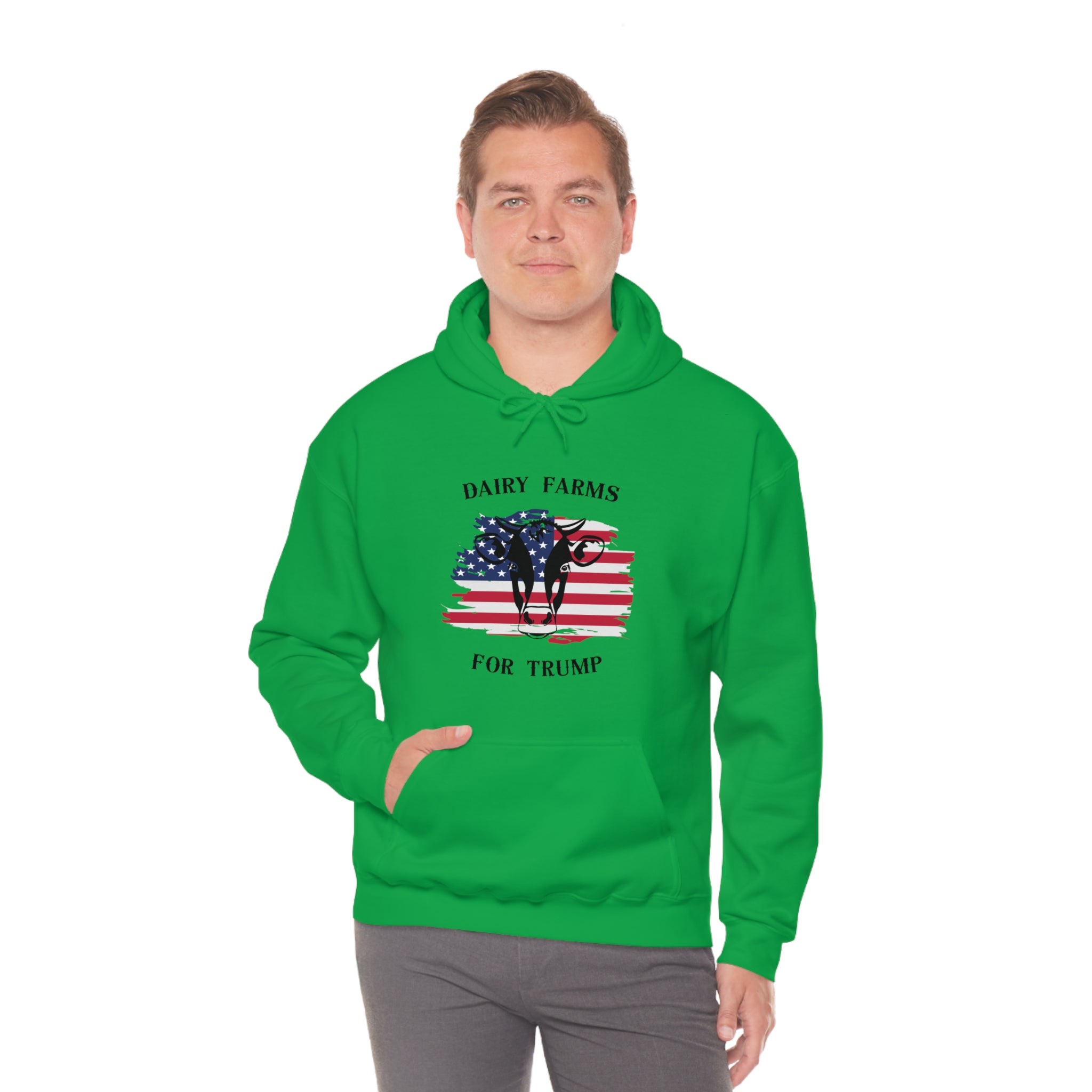 Dairy Farms For Trump Hoodie