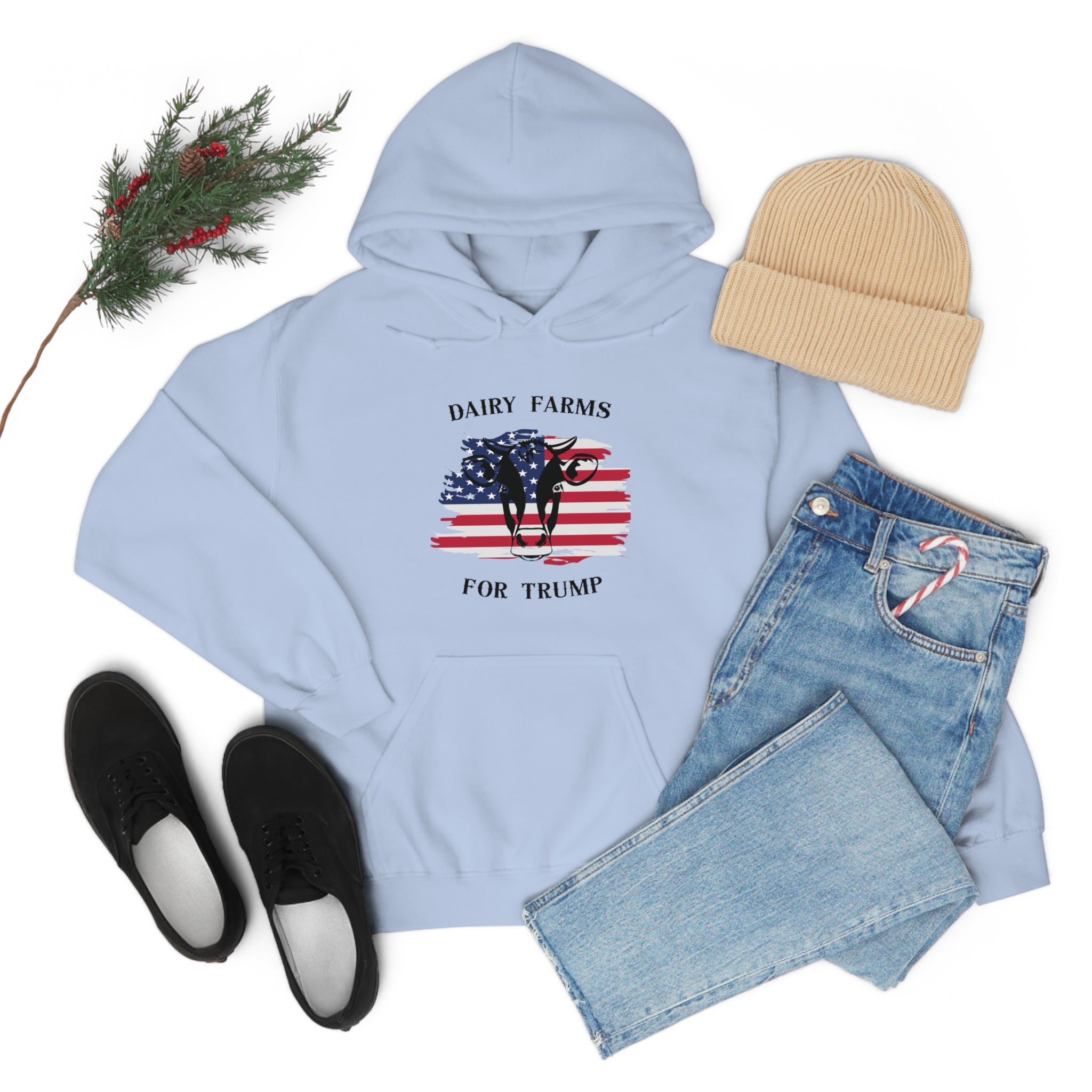 Dairy Farms For Trump Hoodie