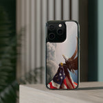 Eagle American Flag Clear Cases